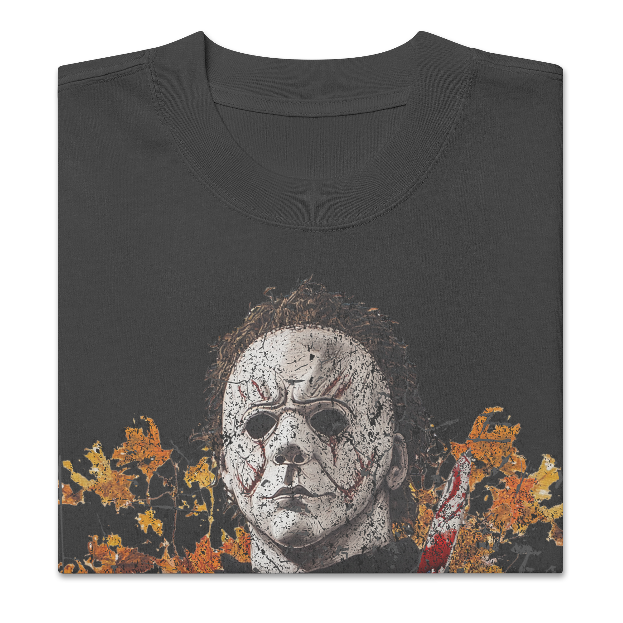 OVO Michael Myers oversized faded t-shirt