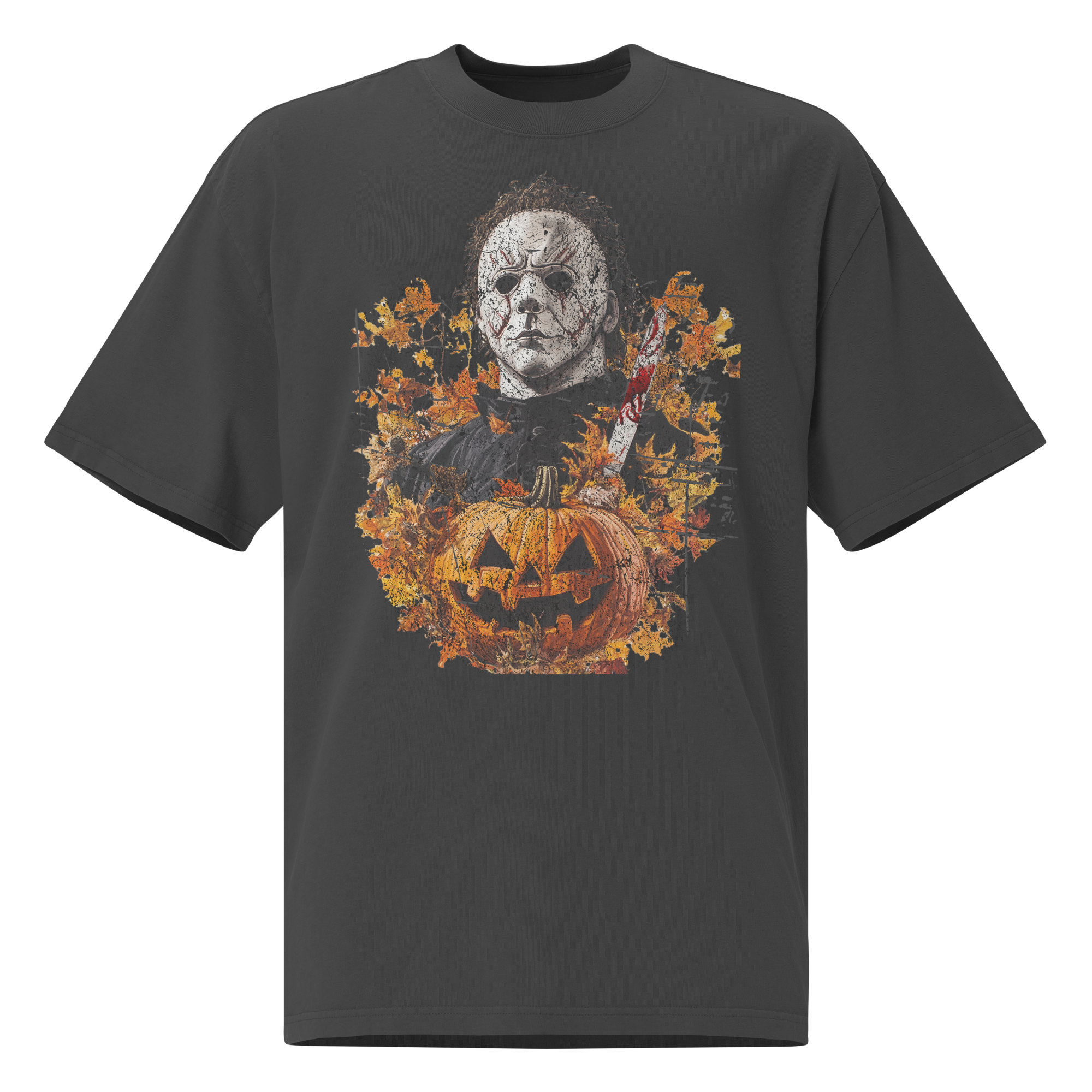 OVO Michael Myers oversized faded t-shirt