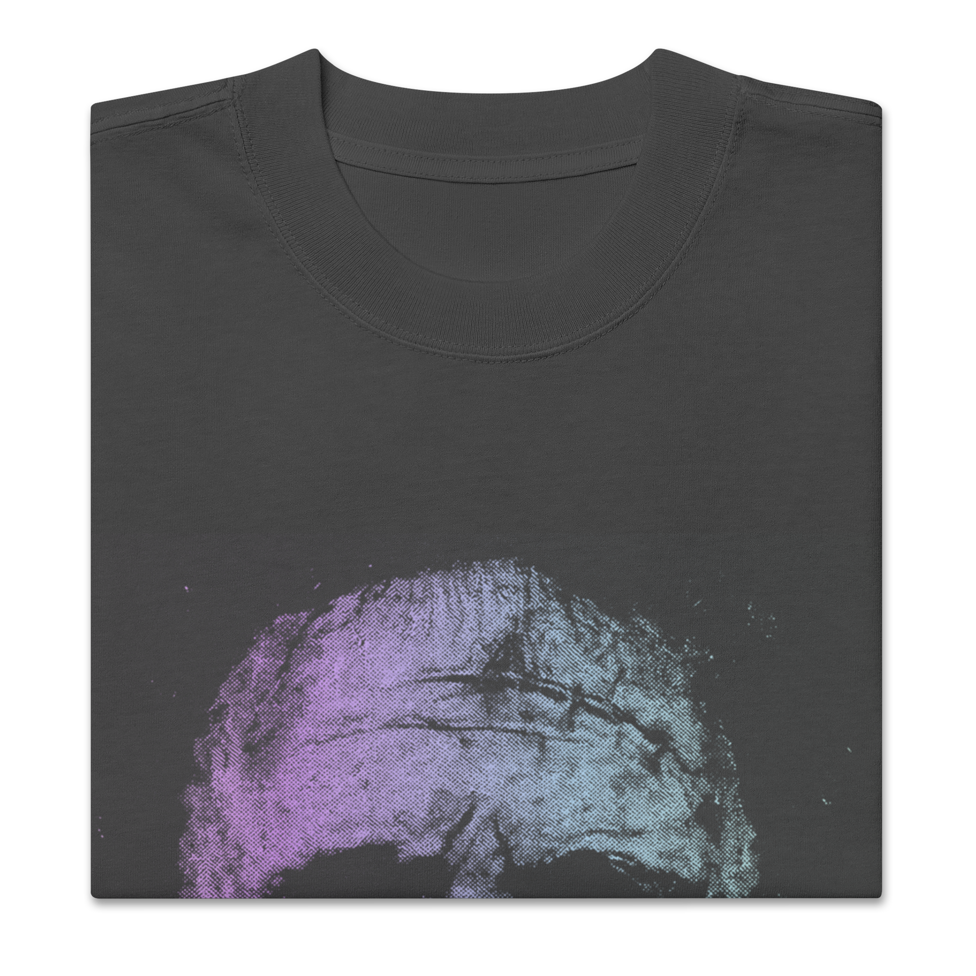 Leatherface (dark collection) oversized faded t-shirt